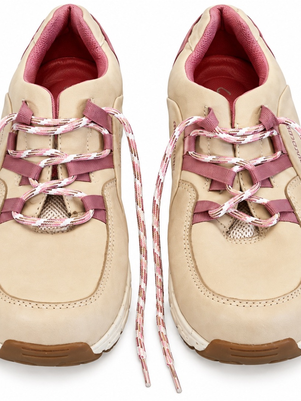 Clarks Wave Walk Waterproof Tan Pink Walking Shoes Women’s Size 8